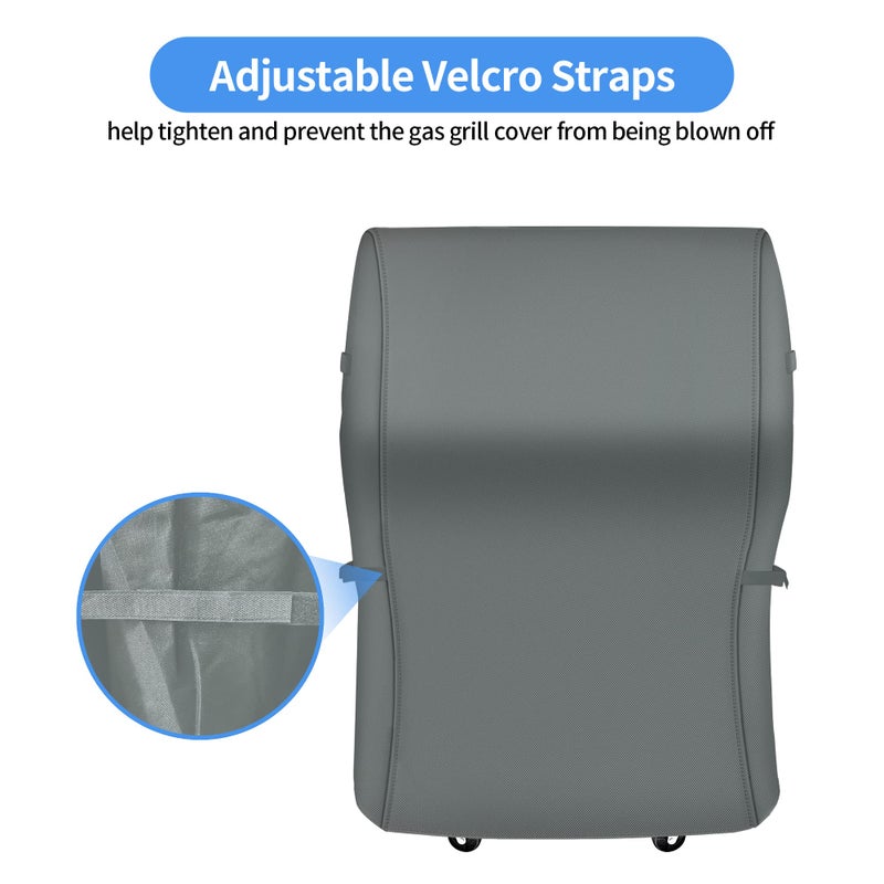 NEXCOVER Heavy Duty BBQ Grill Cover - 30 Inch, Waterproof, Fade Resistant, Rip Resistant for Weber, Brinkmann, Char Broil, Holland, Jenn Air - Image 5