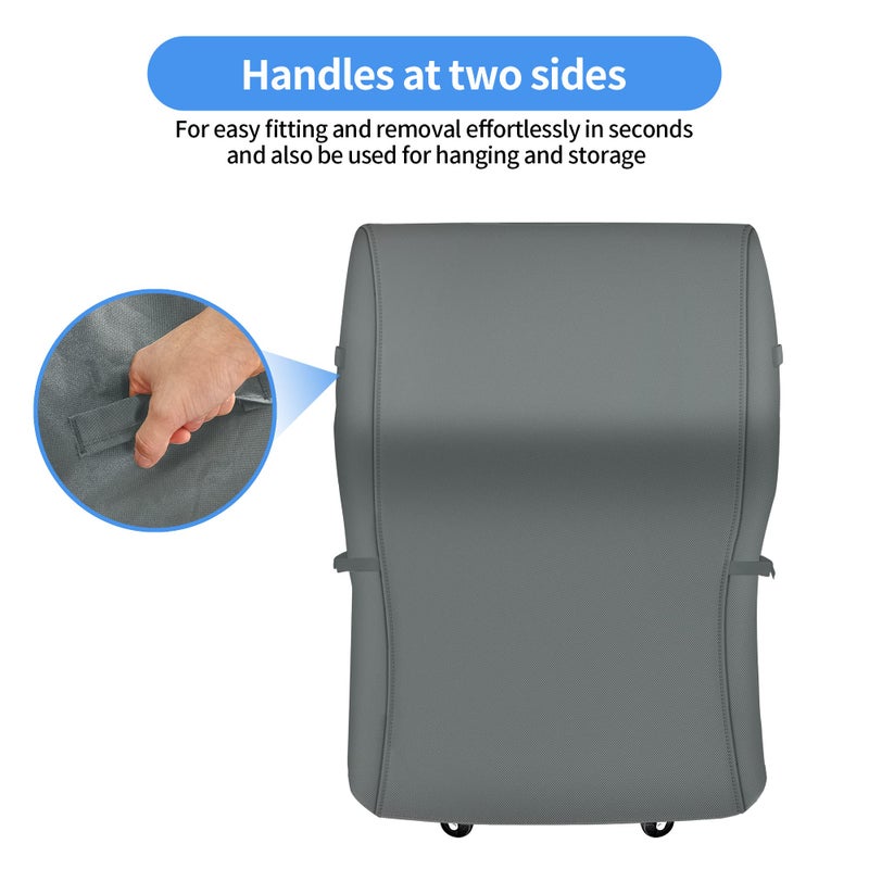 NEXCOVER Heavy Duty BBQ Grill Cover - 30 Inch, Waterproof, Fade Resistant, Rip Resistant for Weber, Brinkmann, Char Broil, Holland, Jenn Air - Image 4