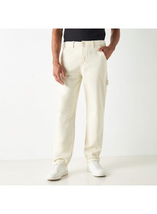 Lee Cooper Regular Fit Solid Mid-Rise Jeans with Pockets - pzsku/ZC518D628A0E689692B4CZ/45/_/1728454085/1623bd59-57e1-4c0b-98be-67a270a7558a