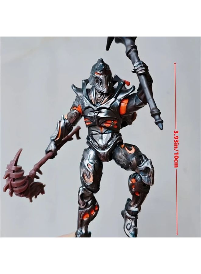 Action Figure Set With 5 Weapons And A Backpack Collectible Model - Image 2