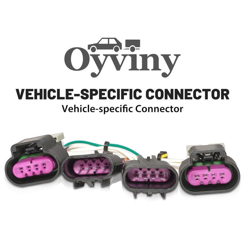 Oyviny Custom 4 Pin 56094 Trailer Wiring Harness for 2010-2017 GMC Terrain/Chevrolet Equinox - Image 3