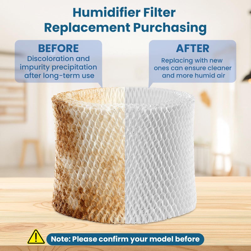 ETZ Humidifier Filter PSU10E1BB (2 Pack), Humidifier Wicking Filter Replacement Compatible with Pelonis Humidifier PSU10E1BB, PSU10E1WW, PSU10E2FBB and PSU10E2FWW - Image 2