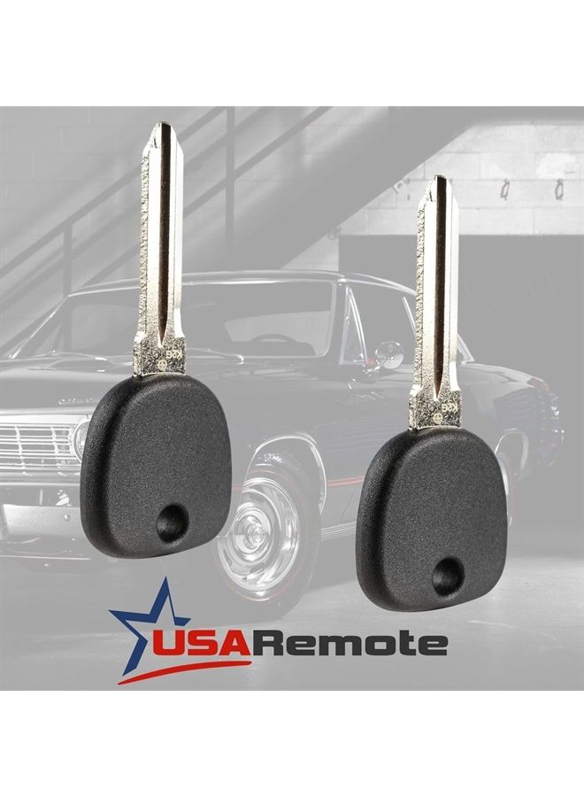 USARemote Car Key Fob Keyless Entry Remote with Ignition Key fits Chevy Silverado Avalanche Traverse / GMC Sierra Acadia / Pontiac Torrent / Suzuki XL-7, Set of 2 - Image 5