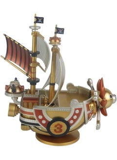 Bandai Bandai Banpresto ONE PIECE MEGA WORLD COLLECTABLE FIGURE SPECIAL!! GOLD COLOR - THOUSAND SUNNY 