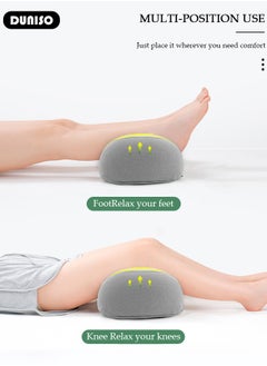 DUNISO Leg and Knee Foam Support Pillow for Side Sleepers,Memory Foam Pillow Knee Pillows for Hip Pain, Lower Back Pain Relief, Side Sleeper Pillows for Adults, Leg Pillow with Washable Cover  - Image 3