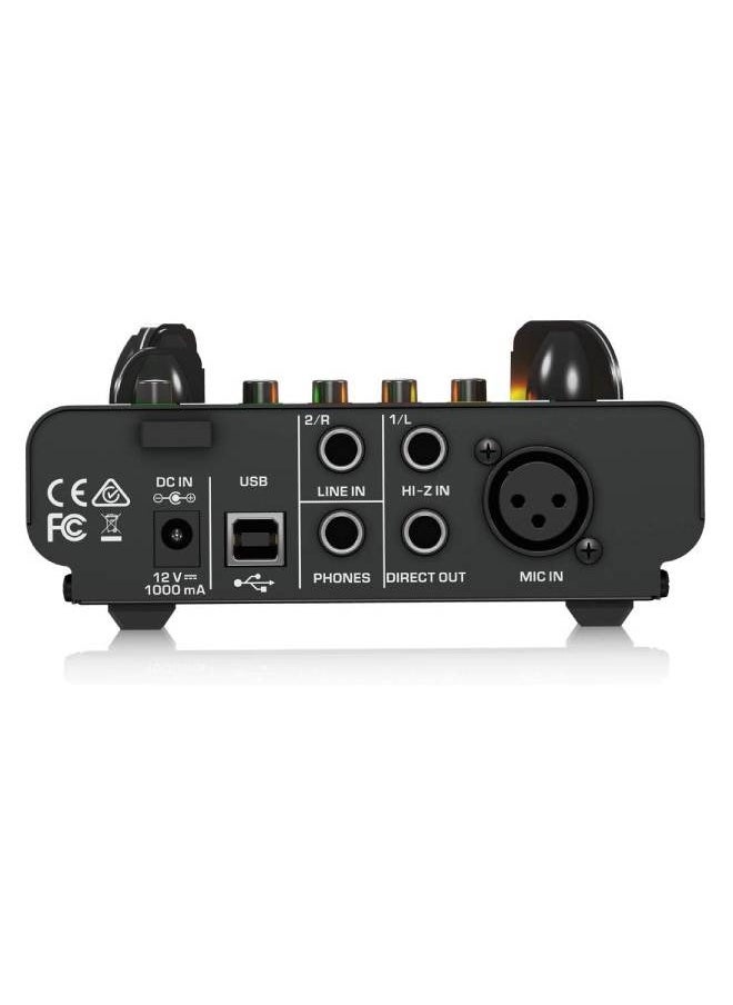 VOICE STUDIO Complete Recording Bundle with Studio Condenser Mic, Tube Preamplifier with 16 Preamp Voicings and USB/Audio Interface