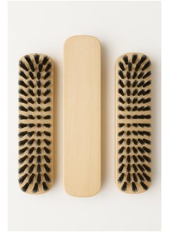 Generic Premium Wool Shoe Brush – For Cleaning, Polishing & Caring for Leather Shoes  - Image 1