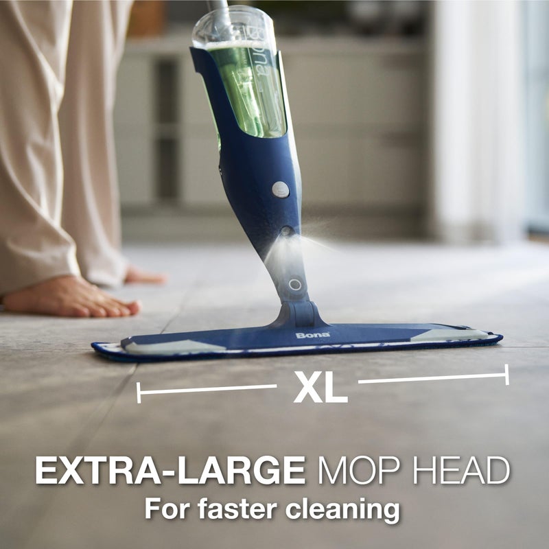 Bona Multi-Surface Floor Premium Spray Mop - Includes Multi-Surface Floor Cleaner Concentrate and Machine Washable Microfiber Cleaning Pad - For Stone, Tile, Laminate and Vinyl LVT/LVP Floors - Image 5