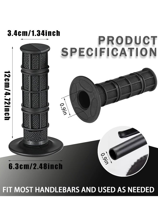 2PCS 22mm Rubber Handlebar Grips For Ridstar Q20 Scooter - Image 2