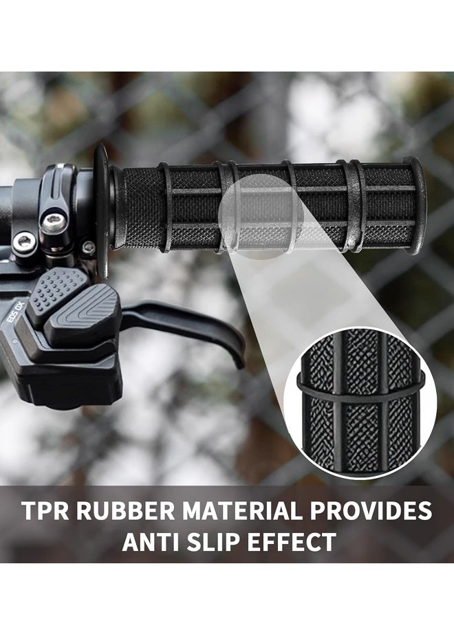 2PCS 22mm Rubber Handlebar Grips For Ridstar Q20 Scooter - Image 5