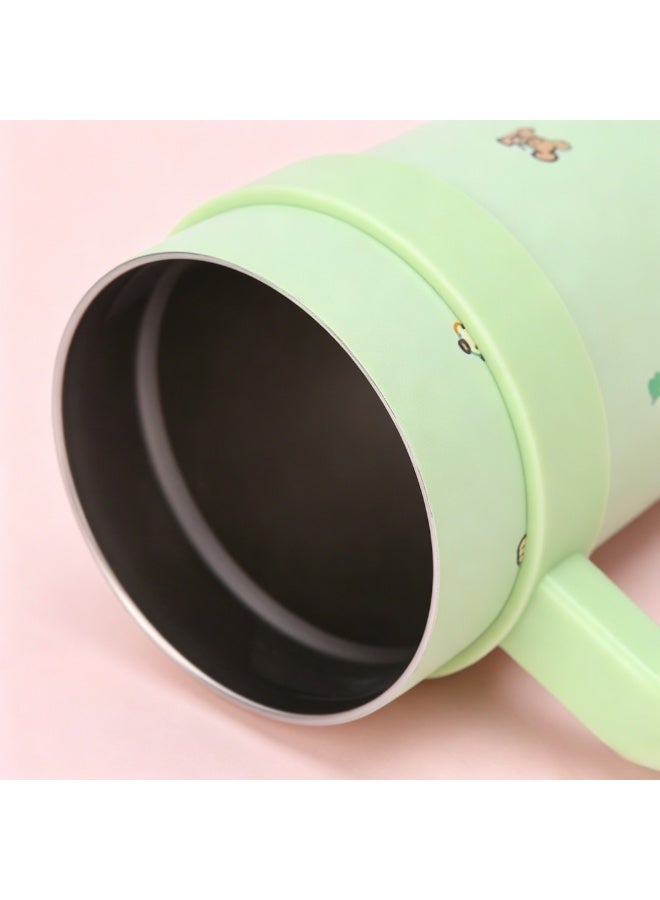 Sanrio 40oz Stainless Steel Insulated Tumbler with Straw & Leakproof Sealed Lid, 24 Hours Cold RetentionSanrio - Image 4