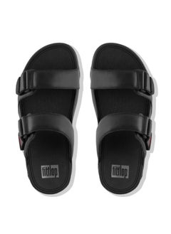 FitFlop 049-158 Fitflop Mens Sandals GOGH MOC SLIDE L05-001 Black  - Image 2