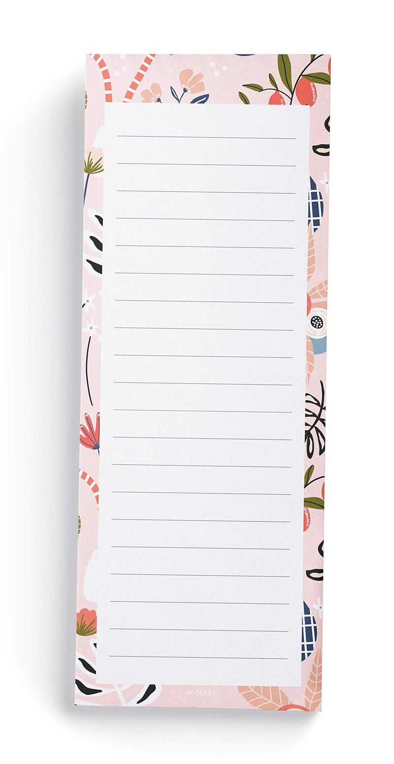 Jot  Mark Jot & Mark Shopping List Pads Floral Print | Elegant Notepads for Groceries and To-Do Lists (Set of 3) - Image 4