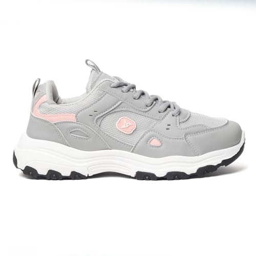 YOHO Tempo Chunky Sneakers for Women, Breathable Mesh Shock-Absorbing, Cushioning Comfort, Durable Grip for All-Day Ease| Fashionable & Stylish Casual Sport Shoes-0920 | ICeLattecherry - UK 7 - Image 4