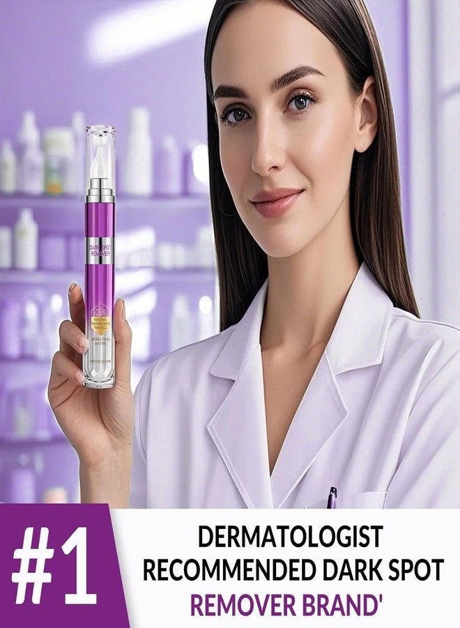 YTDB Dark Spot Remover for Face and Body, Age Spot Sun Spot Freckles Remedy Corrector Serum,Melasma Treatment for Face, Advanced Fade Cream for Uneven Skin Tone with 360° Roller Massage Ball, 0.5 FL oz - Image 3