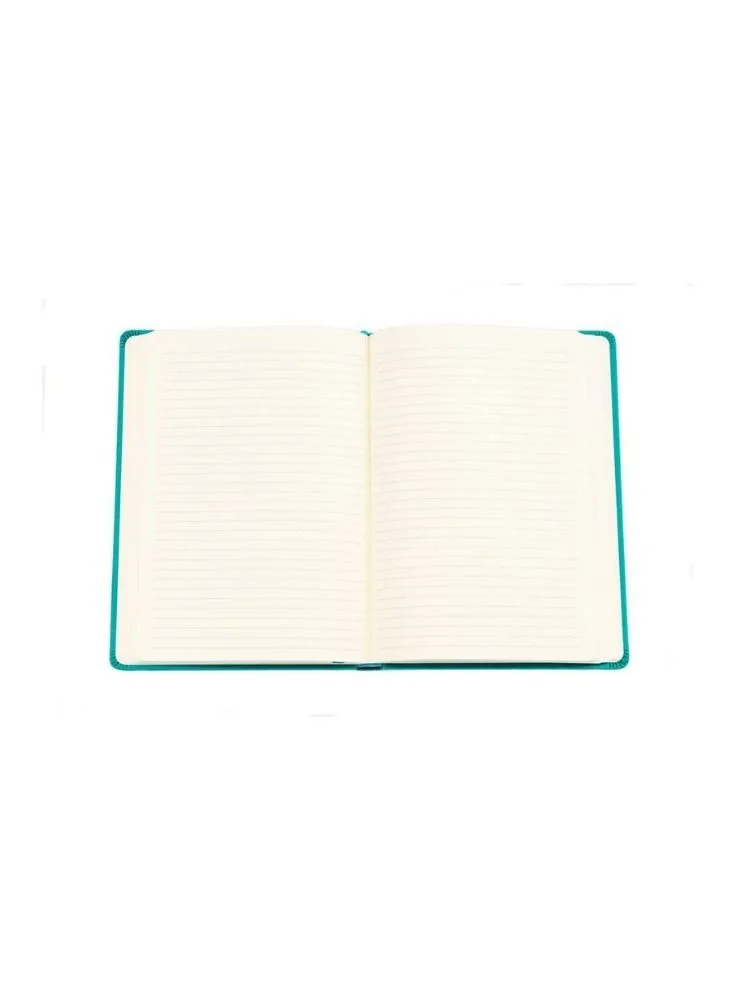 Collins Collins Legacy A5 Hard Cover Notebook 240 80gsm Ruled Pages  Teal Cover