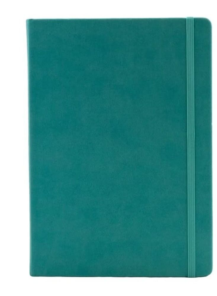 كولينز دفتر كولينز ليجاسي بغلاف مقوى ،  صفحة مسطرة  جرام، غلاف بلون أزرق مخضر - Image 1