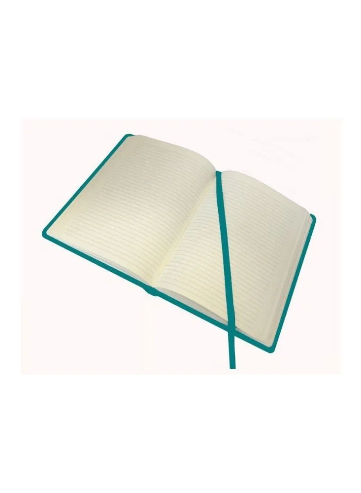 Collins Collins Legacy A5 Hard Cover Notebook 240 80gsm Ruled Pages  Teal Cover