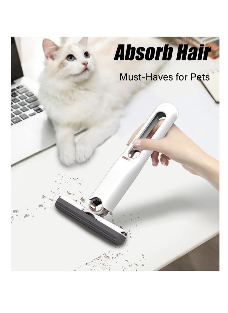 Portable Self-Squeeze Mini Mop Short Lazy Hand Wash-Free Strong Absorbent Bathroom Kitchens Tableware Desktop Glass - Image 5