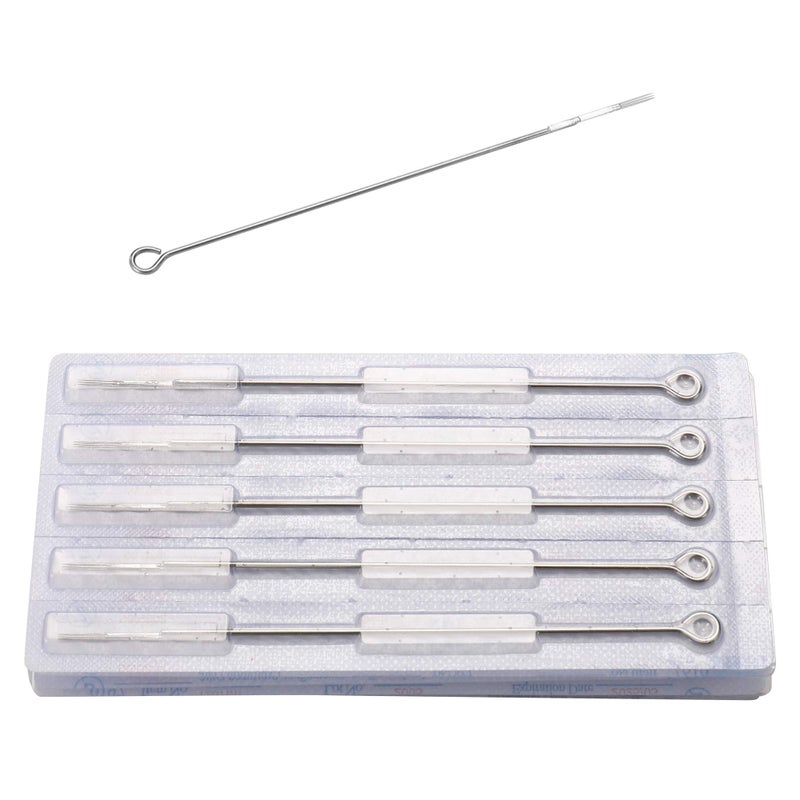 new star tattoo Tattoo Needles,New Star Tattoo Box Of 50#12 7F Pro Flat Shader Premade Sterile Tattoo Needles Supply 1207F - Image 3