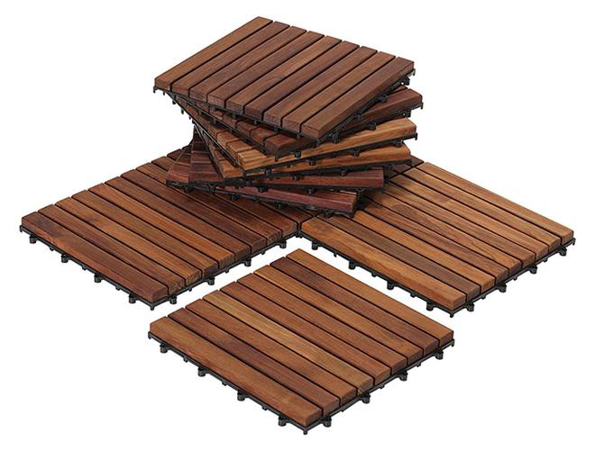 طعم المنزل بلاط التزيين الخشبي، الأرضيات الخشبية الصلبة، سطح السفينة، الفناء في الهواء الطلق، أرضية الحديقة، المتشابكة، الشرفة، السقف، الشرفة، بلاط المكتب، أرضيات الشرفة المقاومة للماء - Image 1