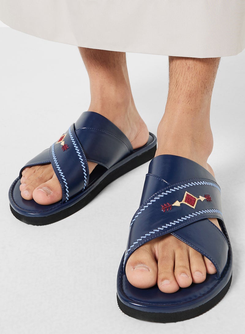 Robert Wood Embroidered Traditional Arabic Sandals  - Image 5