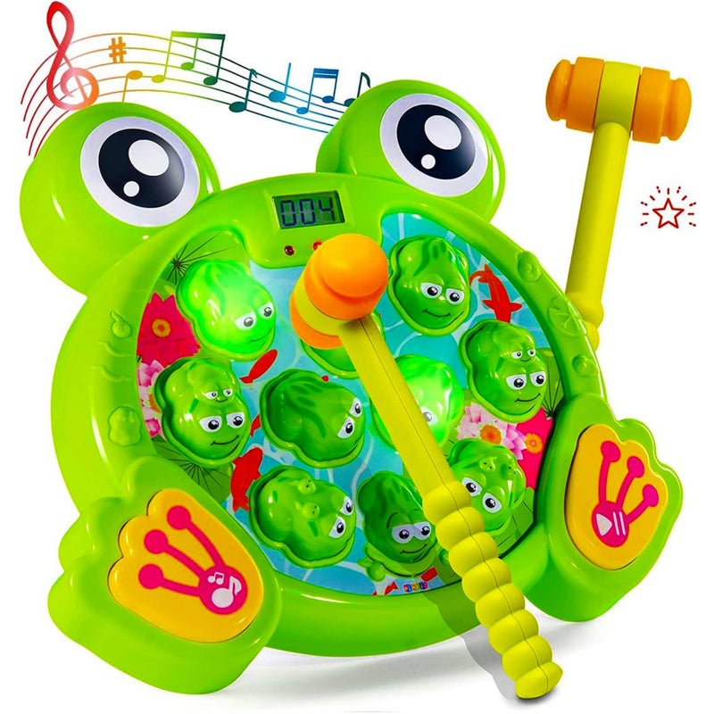Play22 Toys for 2 3 4 5 Year Old Toddler Toys Age 24 Whack A Frog Game Baby Toy Gifts for Early Developmental Learning Birthday Gift for Toddler Boy Toys - Image 2