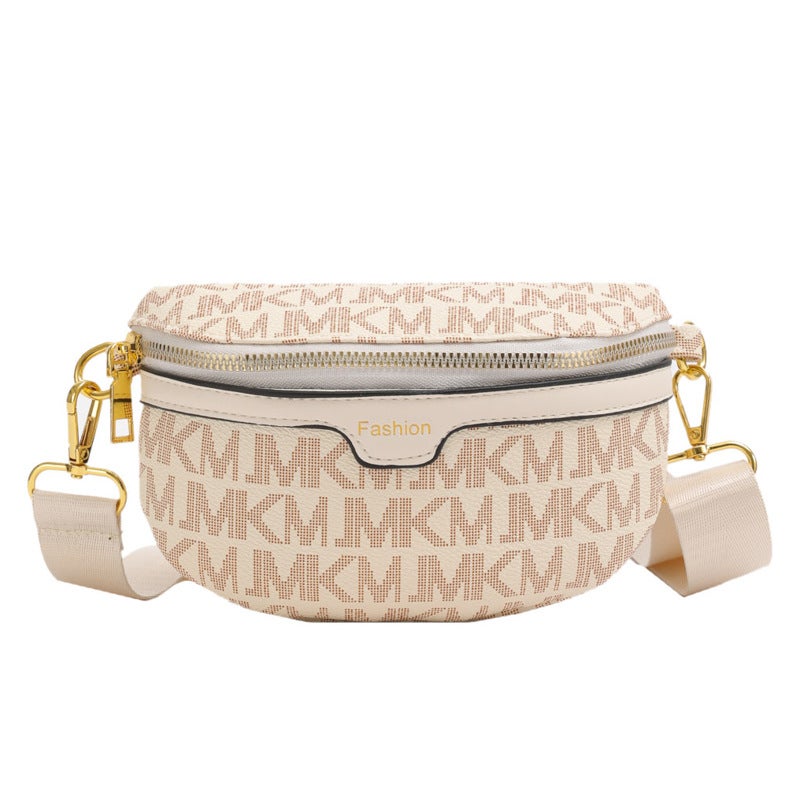 Children'S Bag Fashion Letter Baby'S Chest Bag Handsome Boy'S Wide Shoulder Strap Crossbody Bag Accessories Bag - Image 1