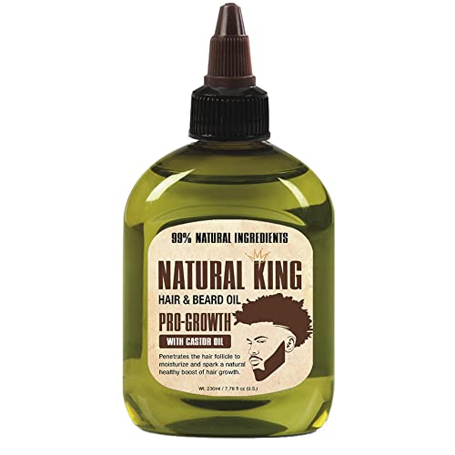 SFC Natural King Progrowth Castor Hair  Beard Oil 71 oz