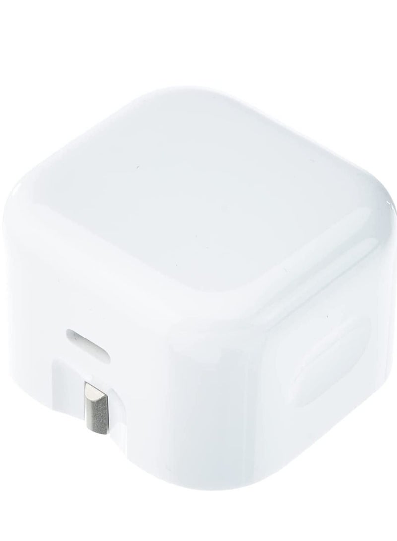 ELTRAZONE 20W Usb-C Power Charger Adapter Usb Power Adapter Wall Plug For Iphone 12 Charger Delivery Wall Charger Pd Mains Charger For Iphone 11 Pro Max White  - Image 4