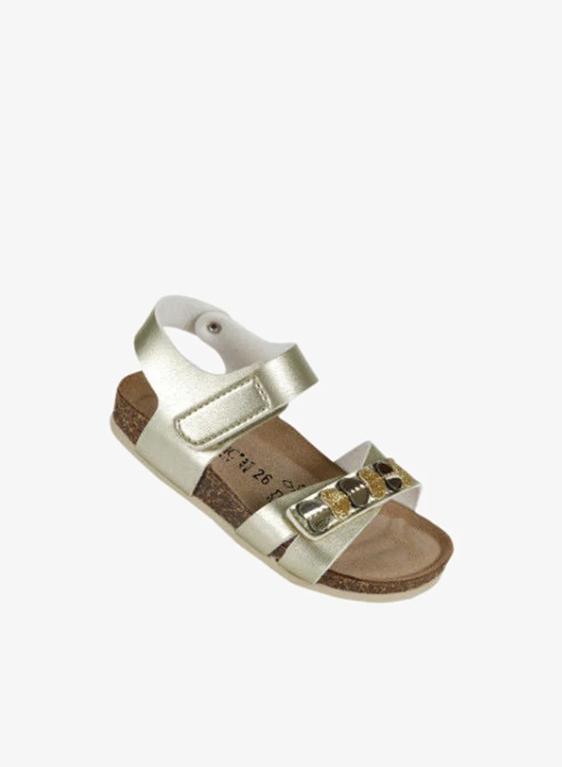 BiOCHIC Biochic Girls Backstrap Sandal 012-427 804CMT-Platin