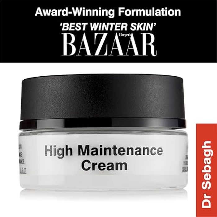 Dr. Sebagh Dr Sebagh High Maintenance Crème (0.5 fl oz) - Ultra-Rich Hydrating Moisturizer Face Cream - Facial Moisturizer for Dry Skin - Anti-Aging Cream for Face - Luxurious Hydrating Moisturizer for Women - Image 3