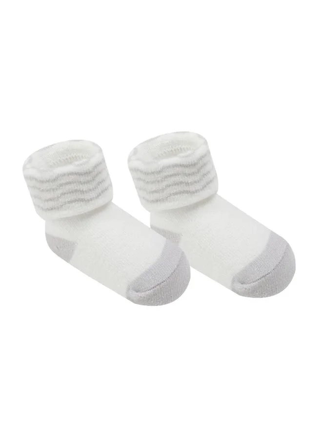 Luna & Lily Pack of 6 - Baby Non Slip Grip Ankle Socks