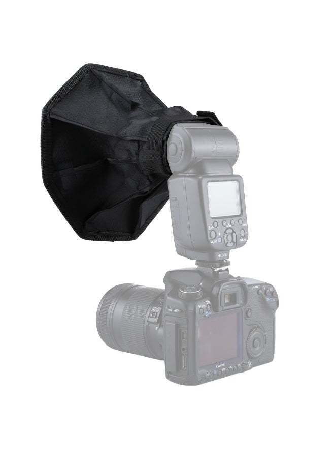 20cm Octangle Foldable Soft Flash Light Diffuser Softbox for Speedlight - Image 3