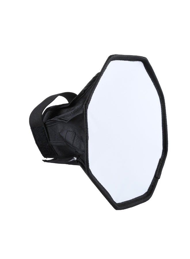 20cm Octangle Foldable Soft Flash Light Diffuser Softbox for Speedlight - Image 1