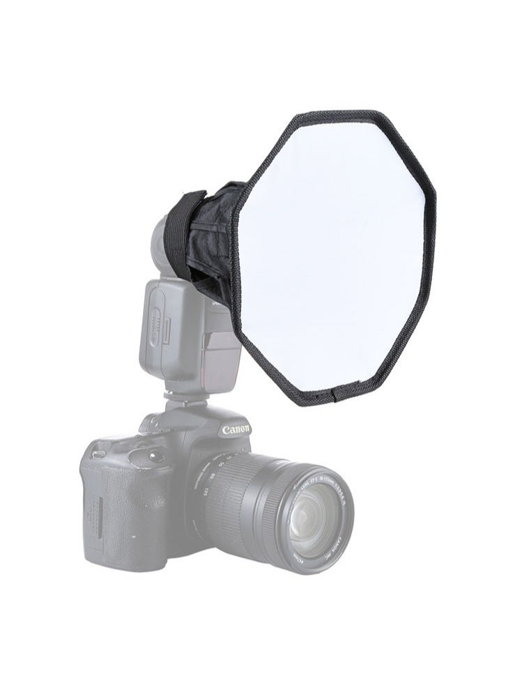 20cm Octangle Foldable Soft Flash Light Diffuser Softbox for Speedlight - Image 5