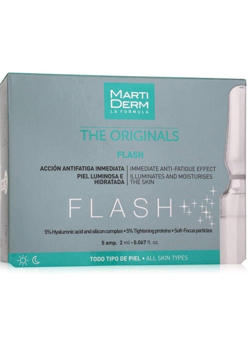 Martiderm Flash 5 units ampoules. - Image 1