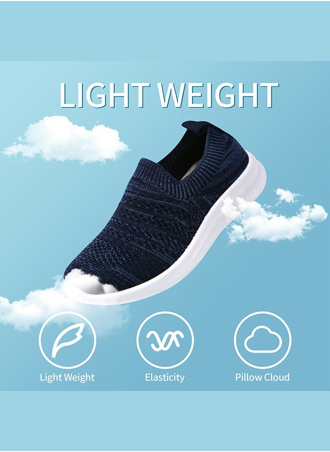 D.D.Star - Kids Shoes Breathable Slip On Sneakers For Children's Shoes, Lightweight Running Sneakers For Boys and Girls Sports Shoes. - Image 1