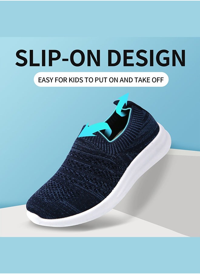 D.D.Star - Kids Shoes Breathable Slip On Sneakers For Children's Shoes, Lightweight Running Sneakers For Boys and Girls Sports Shoes. - Image 1