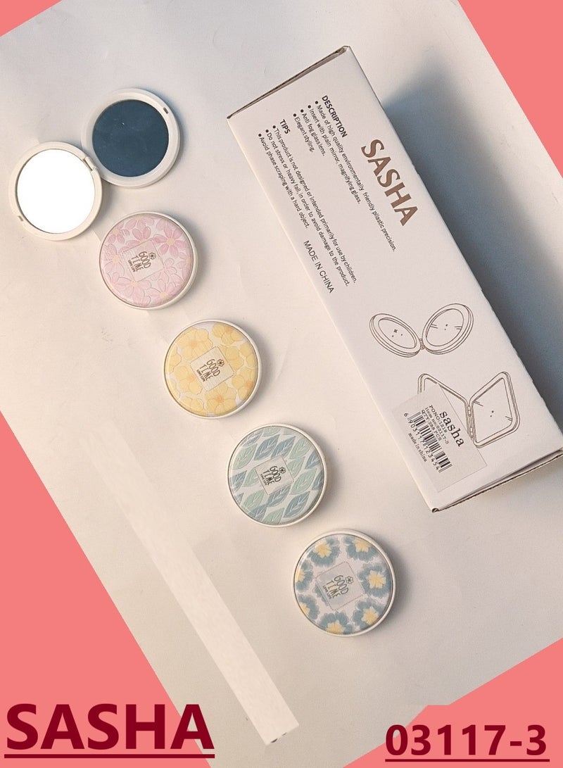 Mini Round Mirror 4 Pieces