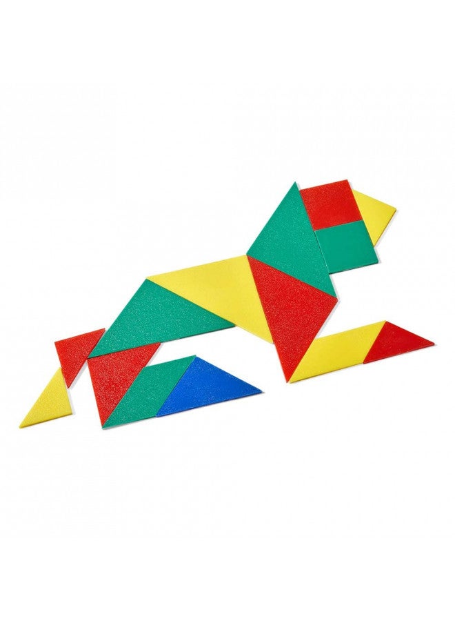 hand2mind ETA hand2mind Small Plastic Tangrams, Set of 4 - Image 4