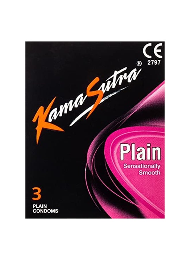 Kamasutra Plain- Pack Of 3