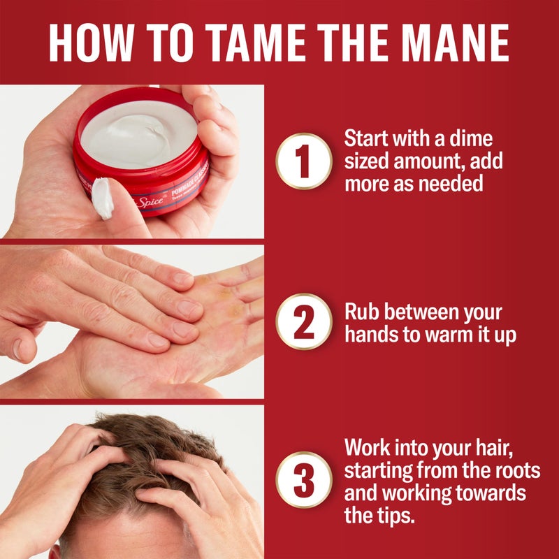 Old Spice High Hold Hair Styling Clay for Men, High Hold, Very Low Shine, 2.22 Oz - Image 5