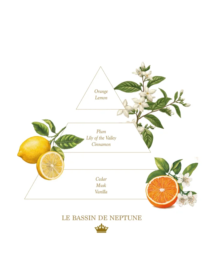 La Savonnerie Royale Liquid hand soap - Refill bottle - 1L - Le bassin de Neptune