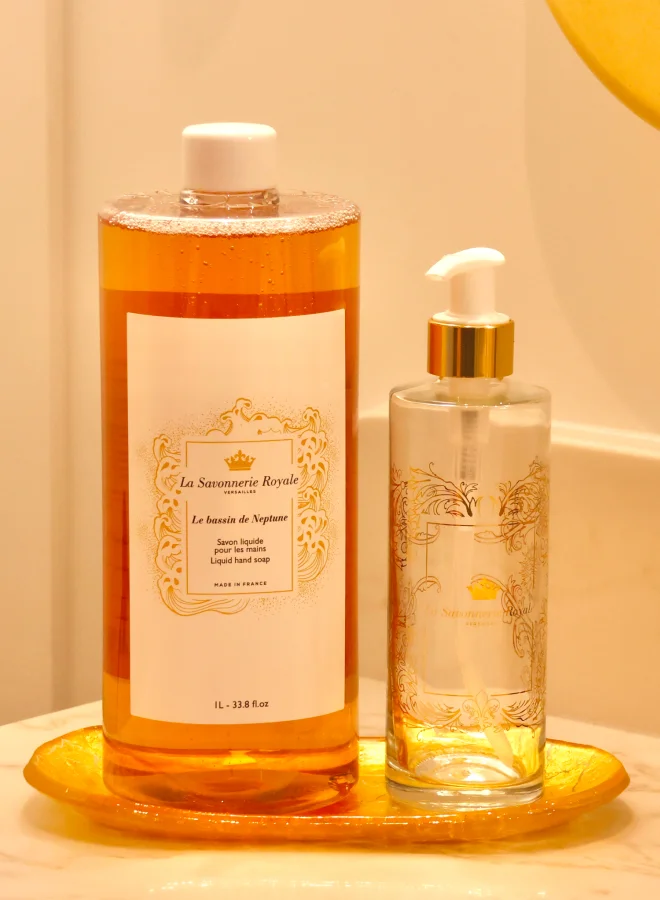 La Savonnerie Royale Liquid hand soap - Refill bottle - 1L - Le bassin de Neptune