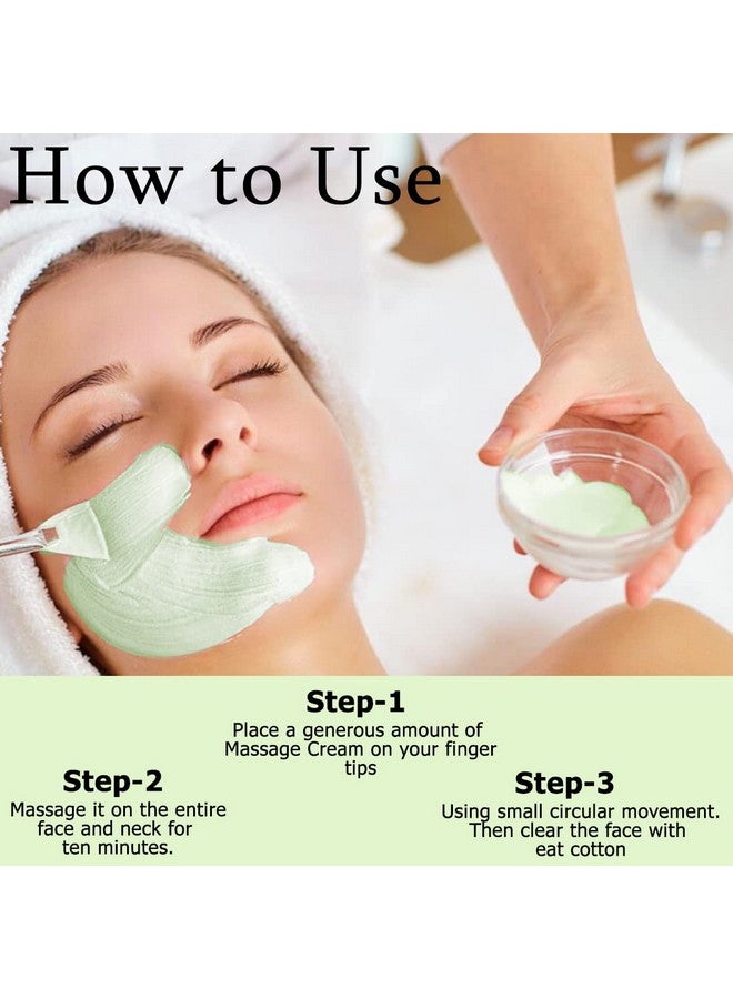 Herbdiva Aloevera Face Massage Cream For Delightful and Glowing Skin, 500G… - Image 4