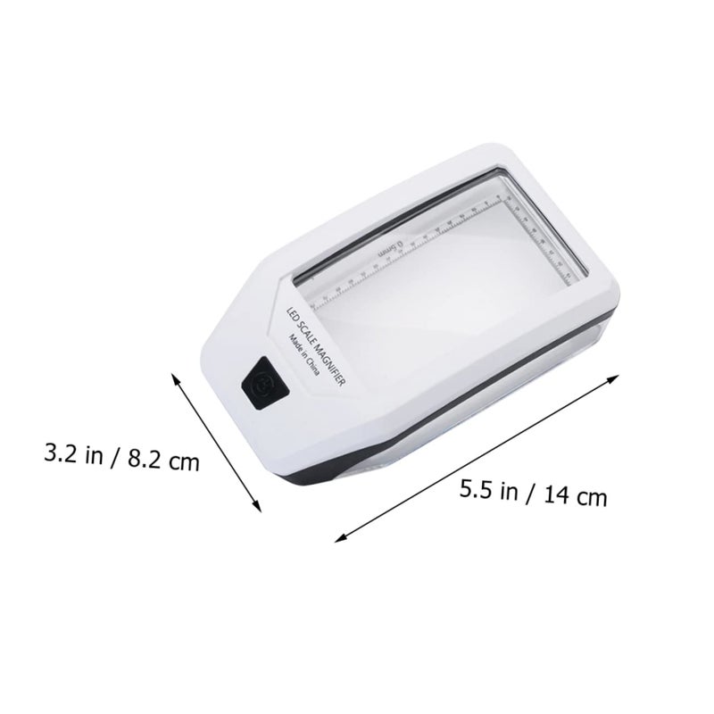 Handheld Magnifier With LED Light For Reading And Currency Detection - Image 3