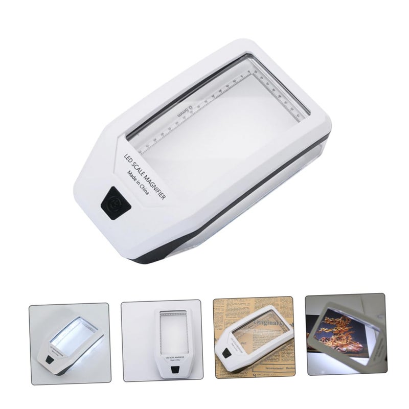 Handheld Magnifier With LED Light For Reading And Currency Detection - Image 4