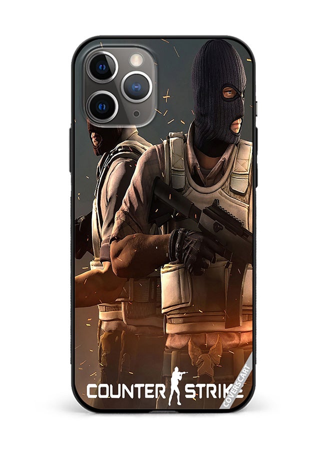 Protective Case Cover For Apple iPhone 11 Pro Counter Strike Design Multicolour