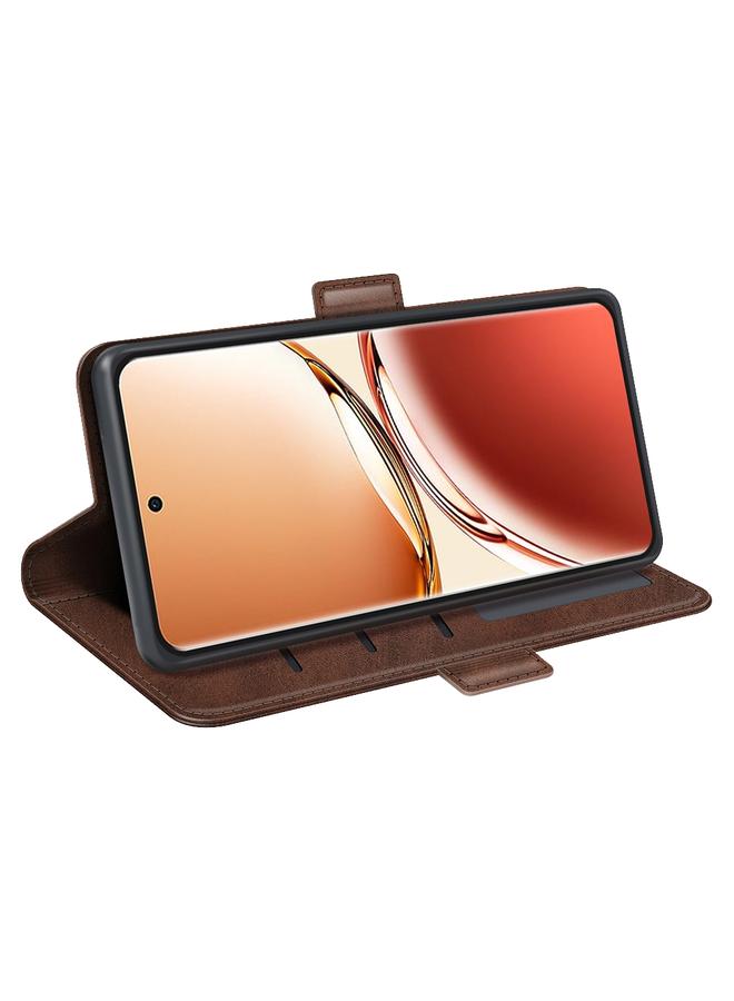 S-TOP Case For OPPO A3 Pro 5G China Dual-side Magnetic Buckle Horizontal Flip Leather Phone Case - Image 5